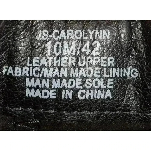 Jessica Simpson Women's Black Suede/Leather Wedge Slip On Boots size 10M - Picture 8 of 8